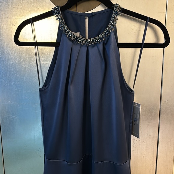 NWT Rickie Freeman for Teri Jon Satin Gown - Picture 6 of 10